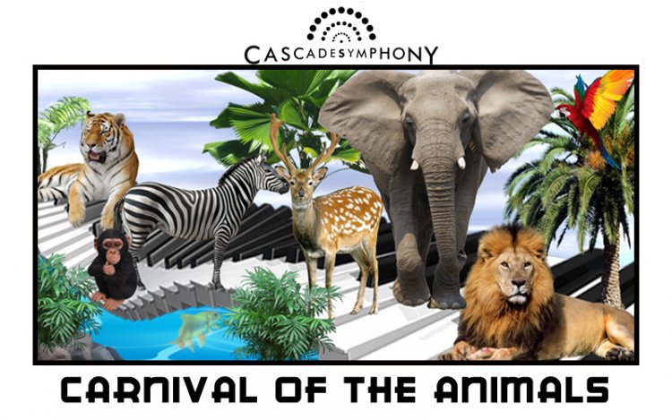 VIRTUAL Cascade Symphony Orchestra: Children’s Concert - Carnival of the Animals. Photo courtesy of Edmondscenterforthearts.org